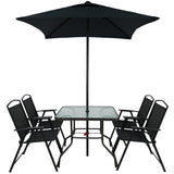 Deckify patio set black