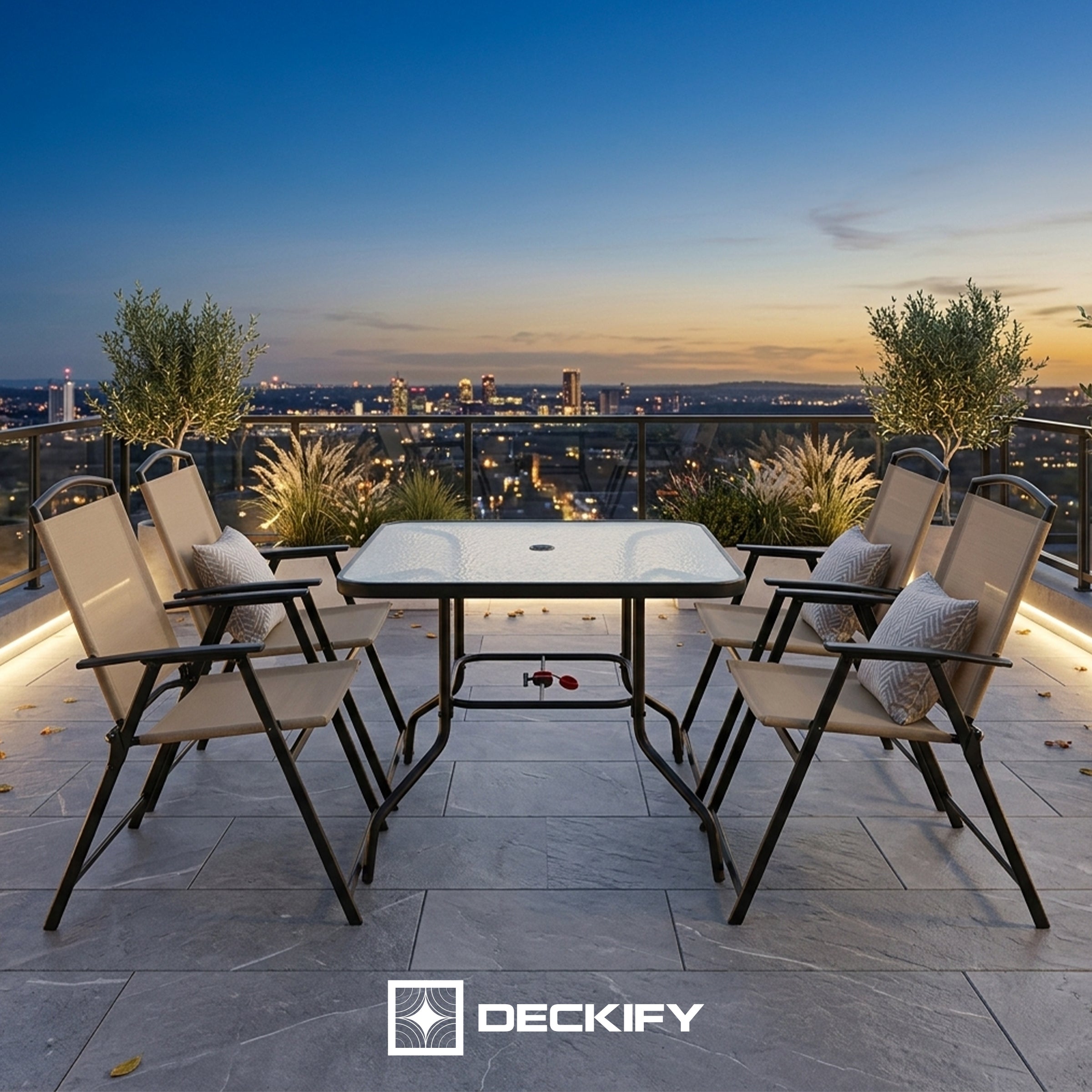 Tan — Detail — Deckify patio set